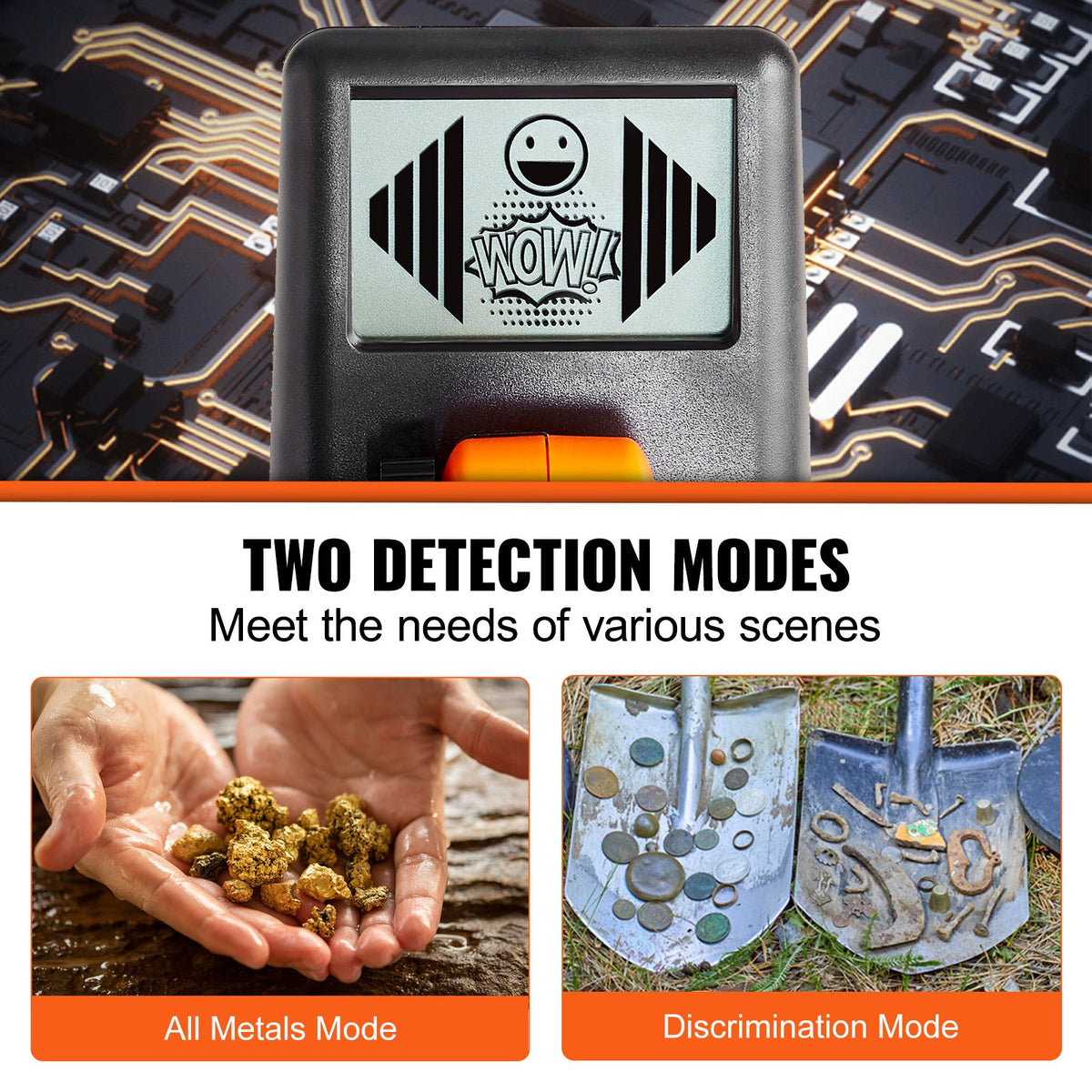 VEVOR Metal Detector for Kids