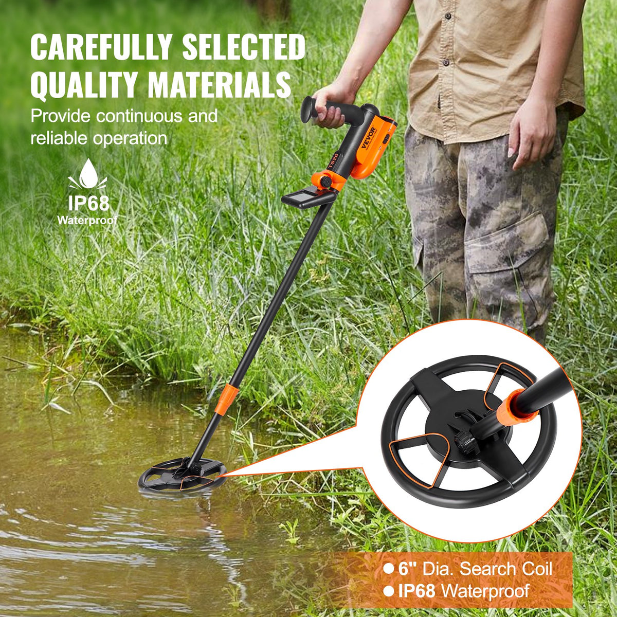 VEVOR Metal Detector for Kids