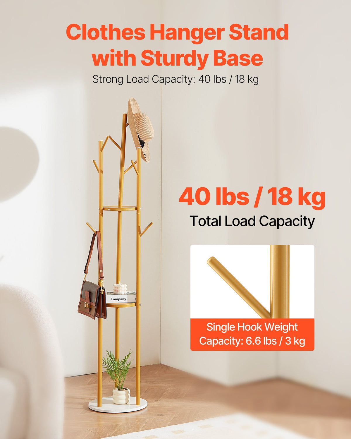 VEVOR Coat Rack