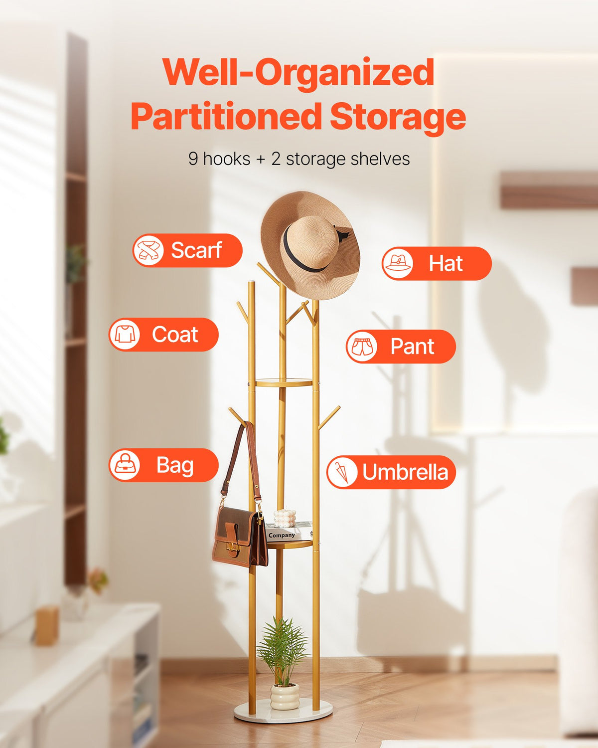 VEVOR Coat Rack