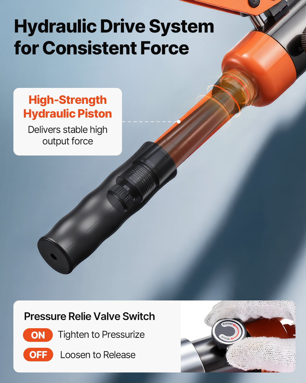 VEVOR Hydraulic Pipe Crimping Tool
