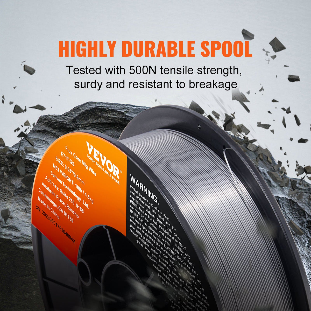 VEVOR Flux Core Welding Wire
