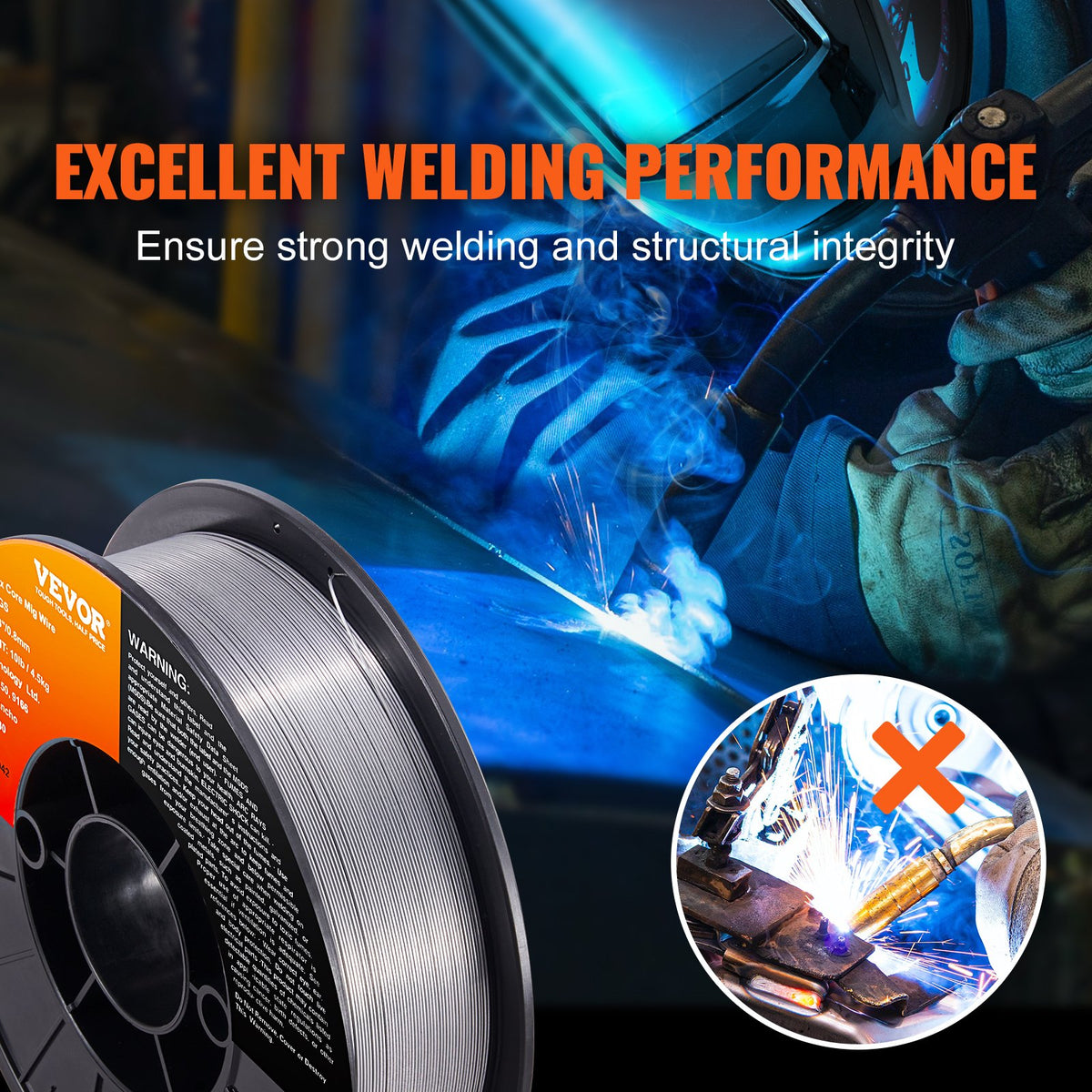 VEVOR Flux Core Welding Wire