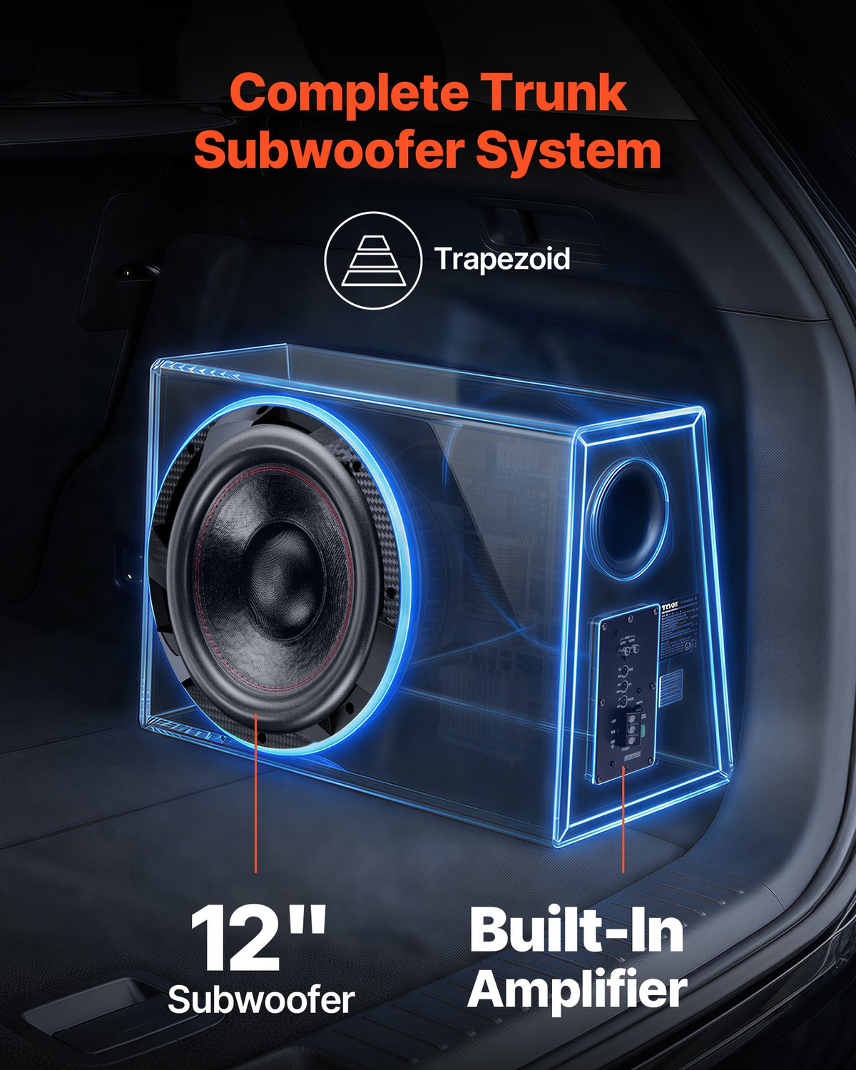VEVOR Subwoofer Bass Package