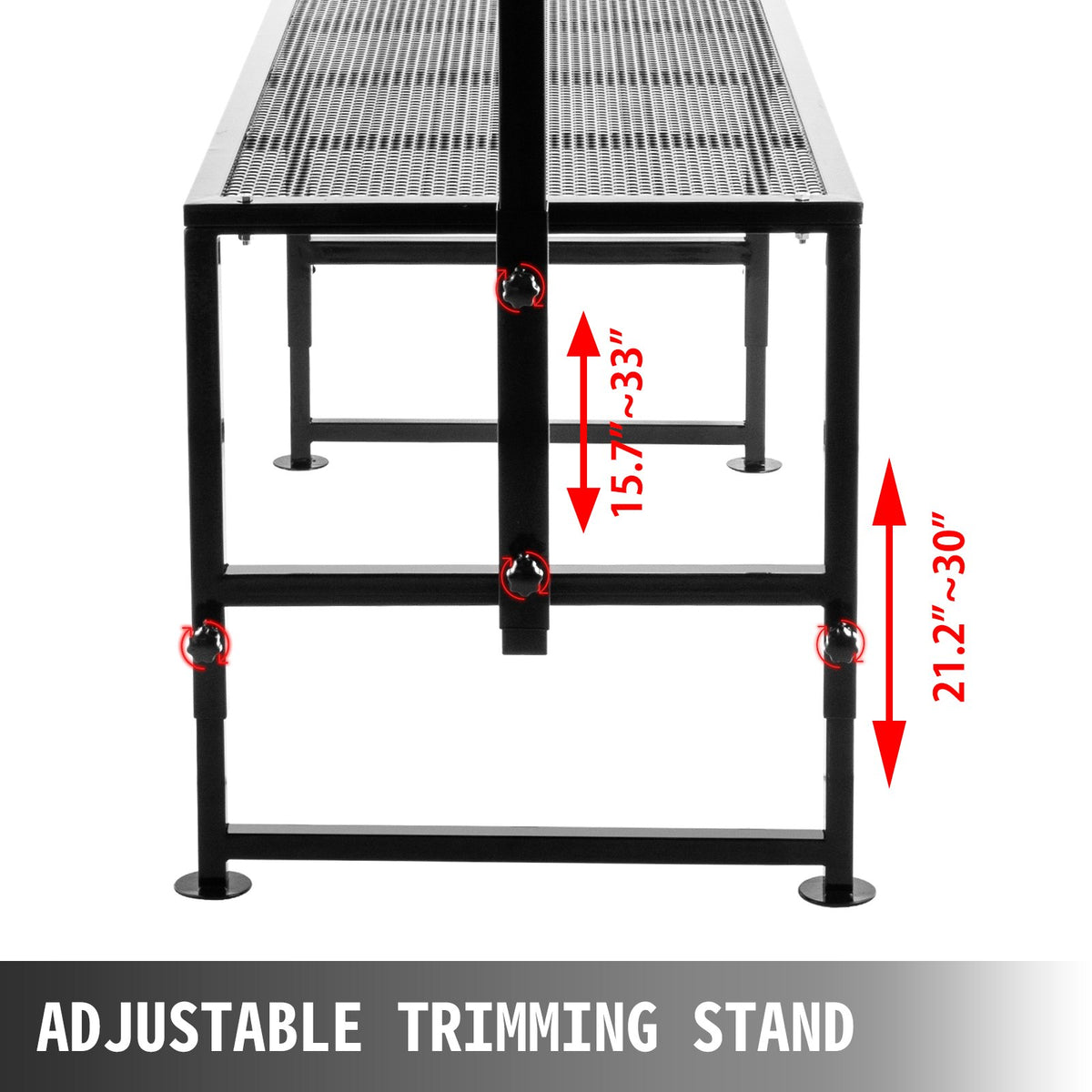 VEVOR Livestock Stand 51x23 inches, Trimming Stand with Straight Head Piece, Goat Trimming Stand Metal Frame Sheep Shearing Stand Livestock Trimming Stands