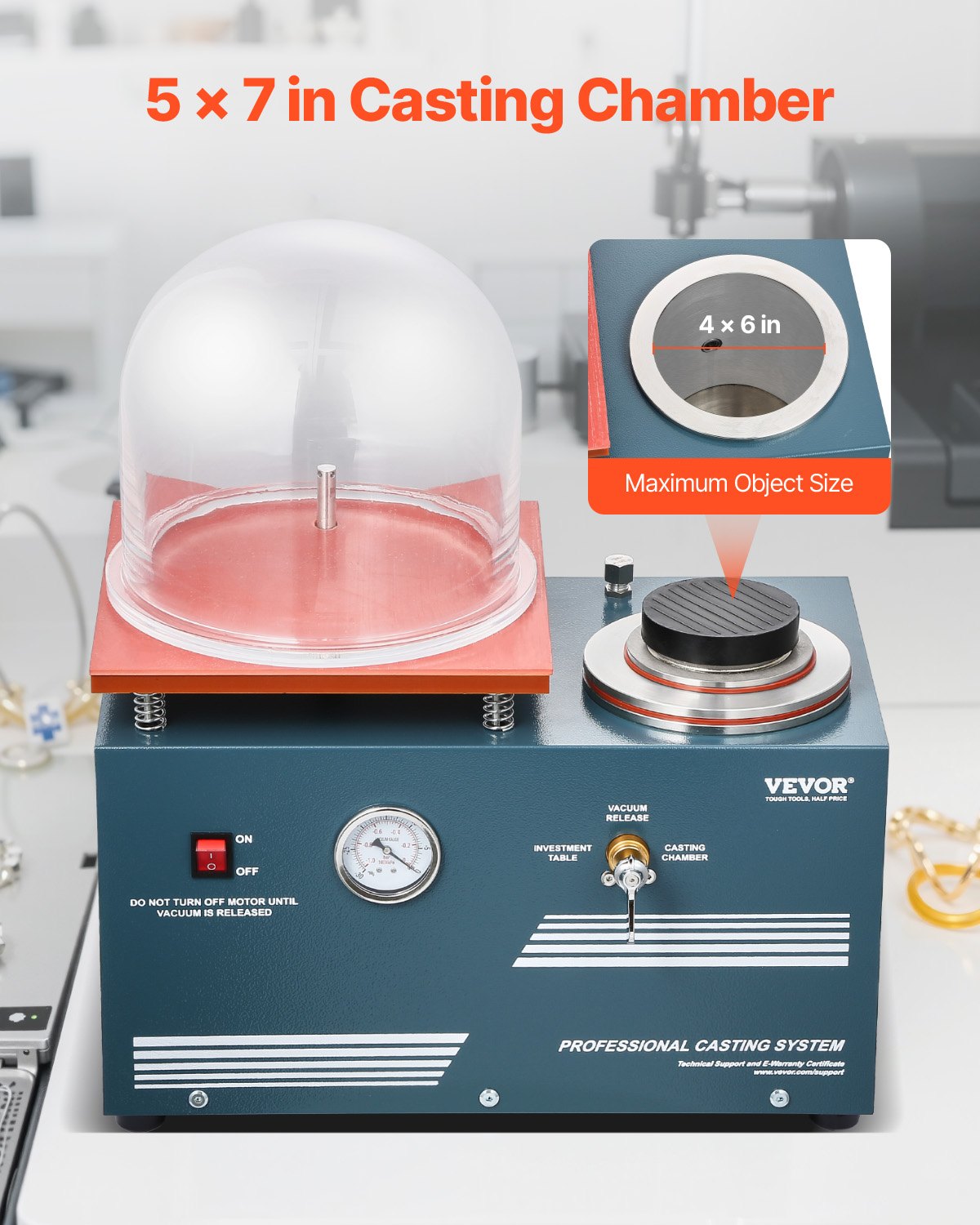 VEVOR Vacuum Investing Casting Machine