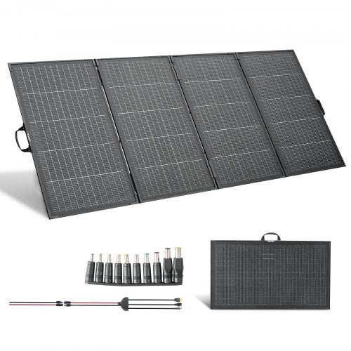VEVOR 400W Foldable Solar Panel with Frame
