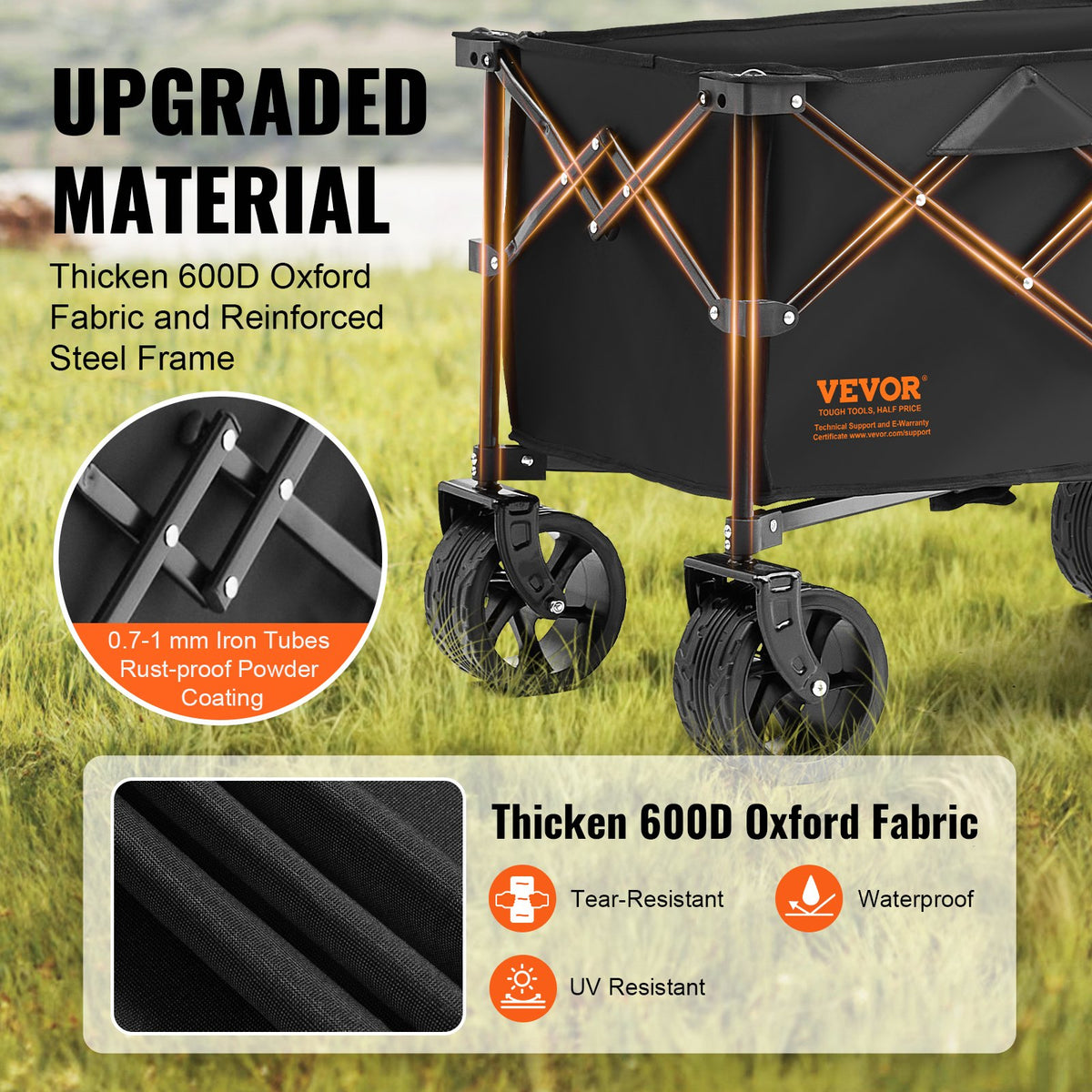 VEVOR Collapsible Folding Wagon