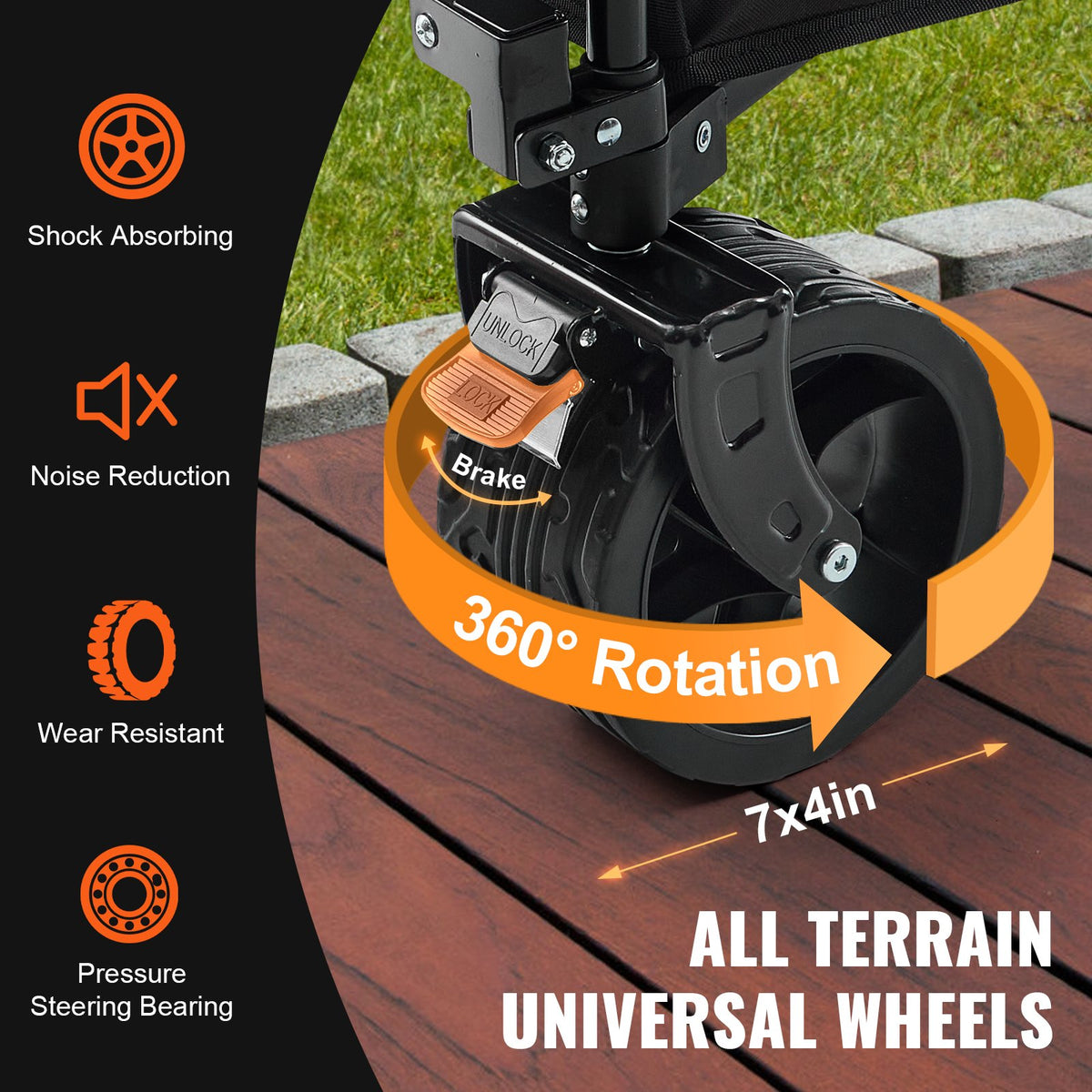 VEVOR Collapsible Folding Wagon