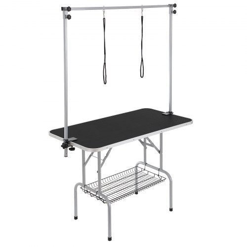 VEVOR Pet Grooming Table Two Arms with Clamp