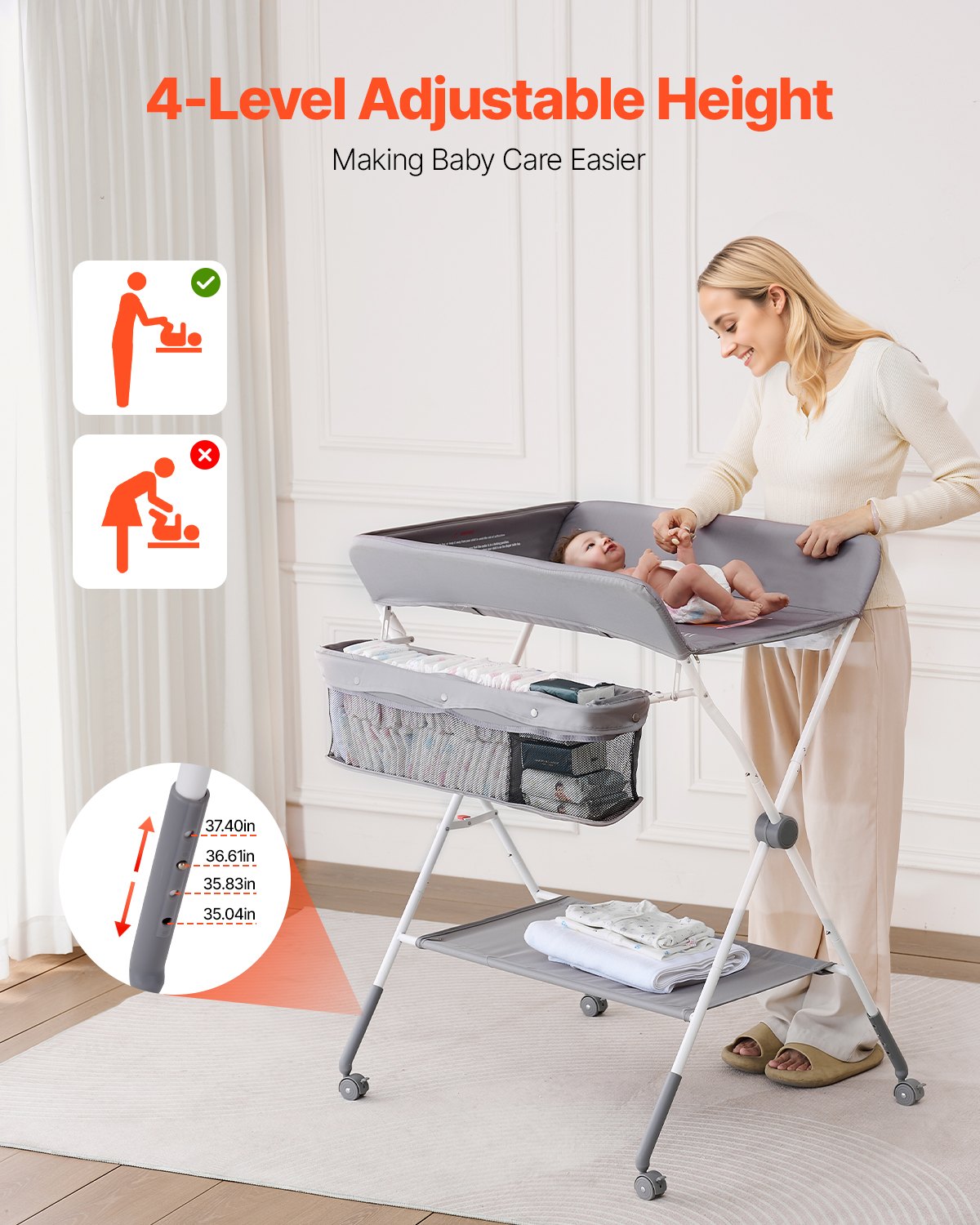 VEVOR Baby Changing Table