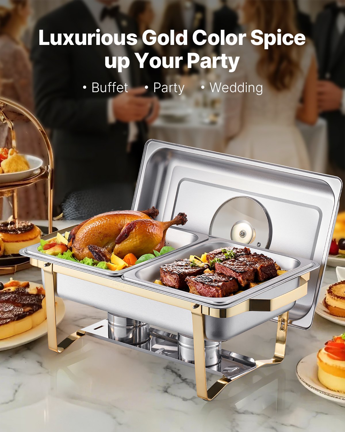 VEVOR Chafing Dish Buffet Set