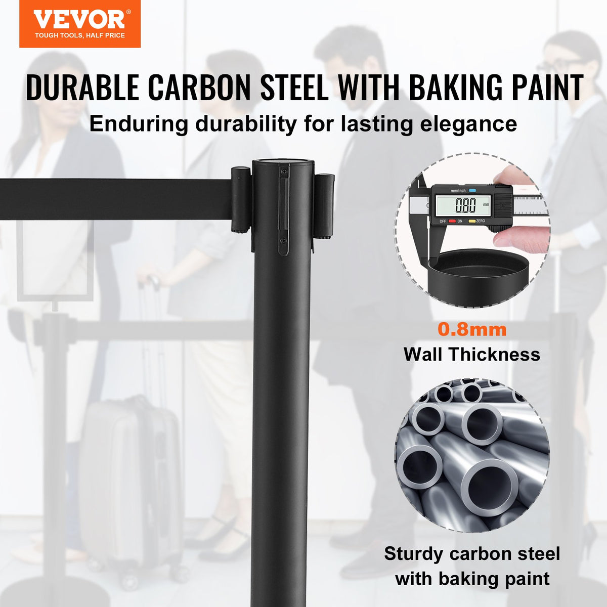 VEVOR Crowd Control Stanchions