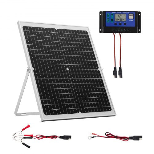 VEVOR 30W 12V Solar Panel Battery Charger