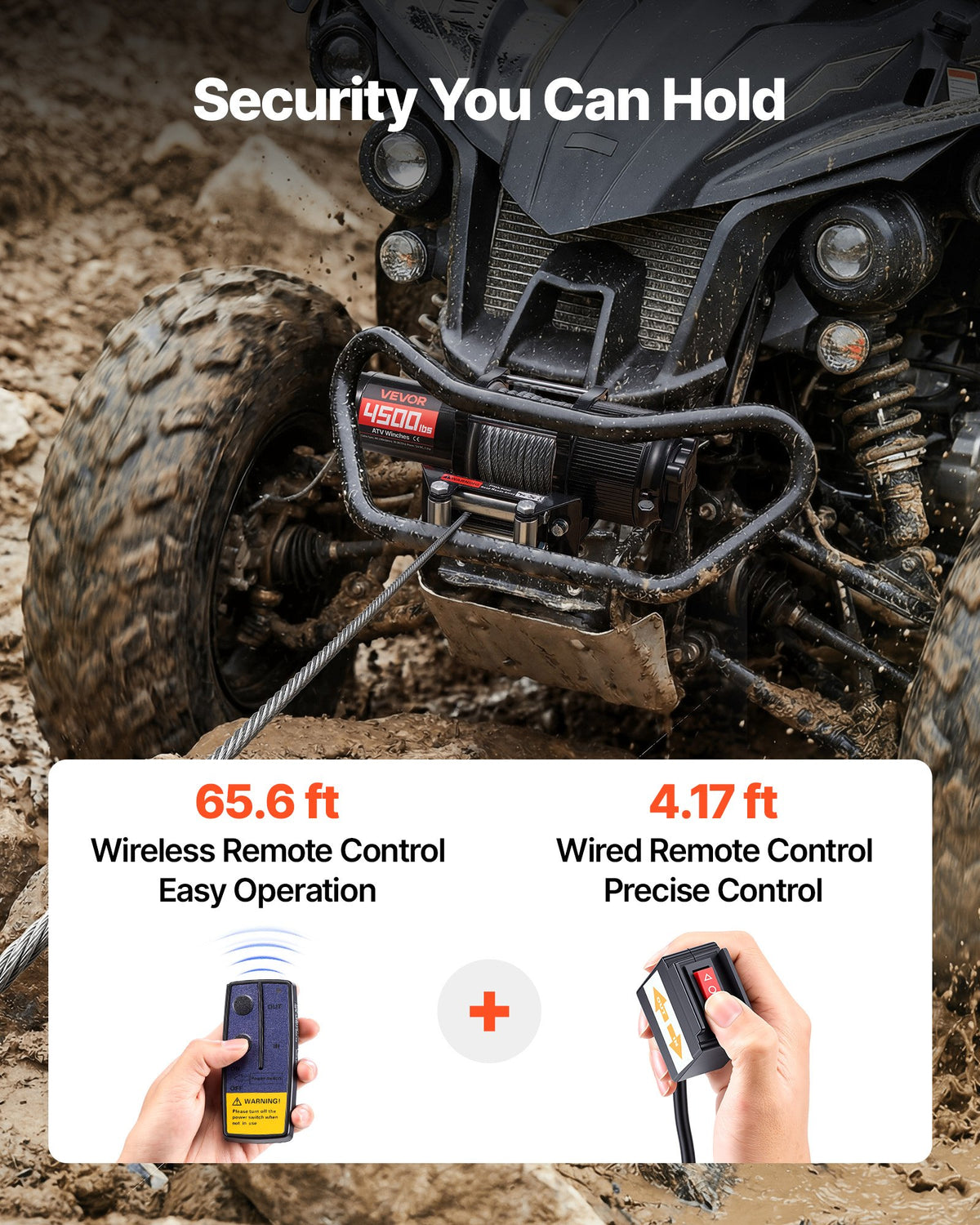 VEVOR 2041 kg Electric Winch