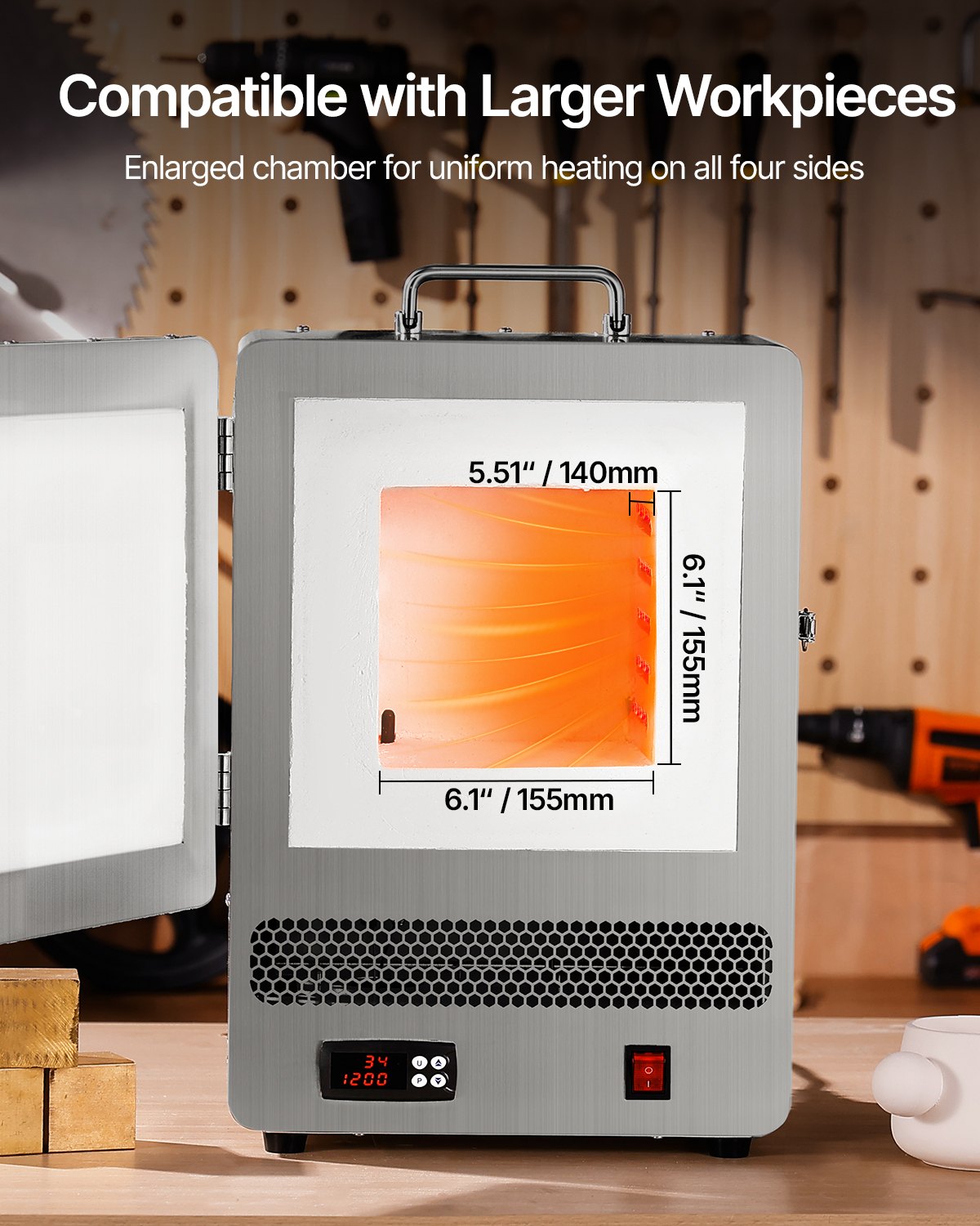 VEVOR Tabletop Kiln Melter