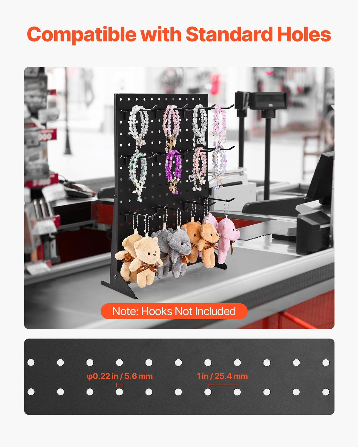VEVOR Pegboard Display Stand