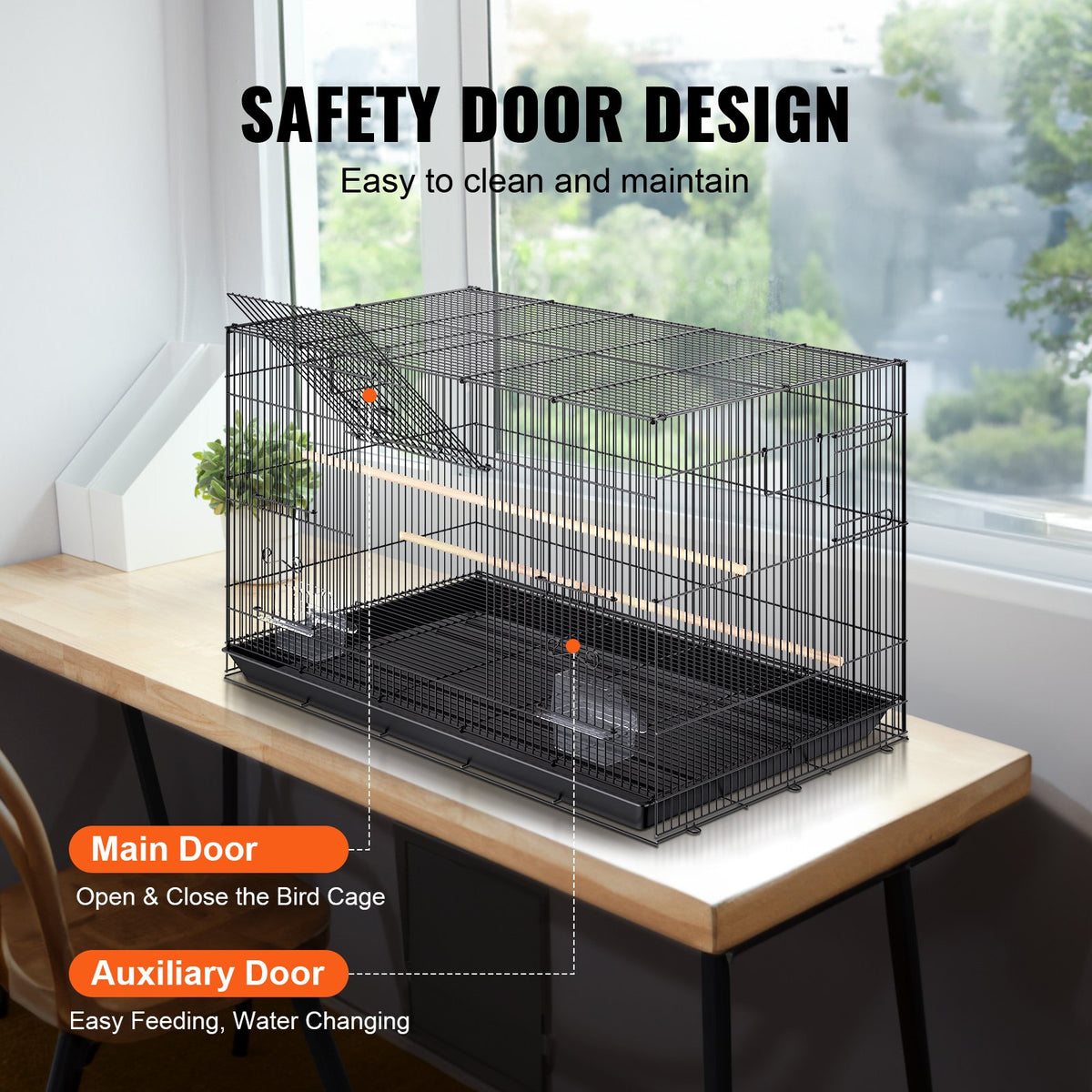 VEVOR 30 inch Bird Cage