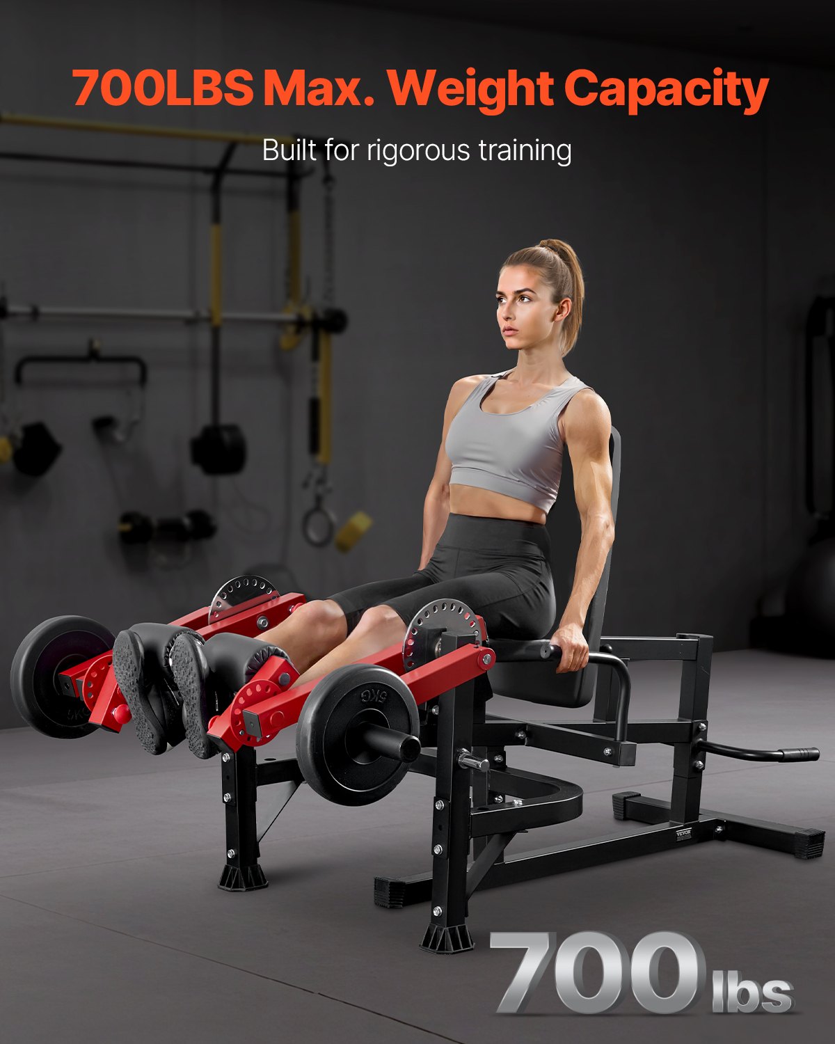VEVOR Leg Extension and Curl Machine