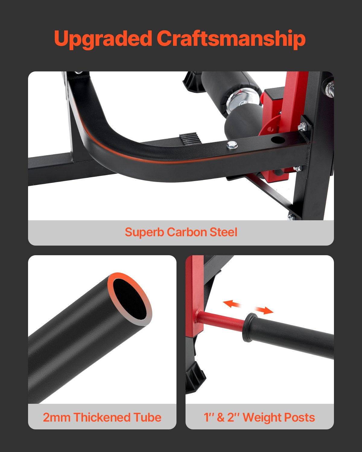 VEVOR Leg Extension and Curl Machine