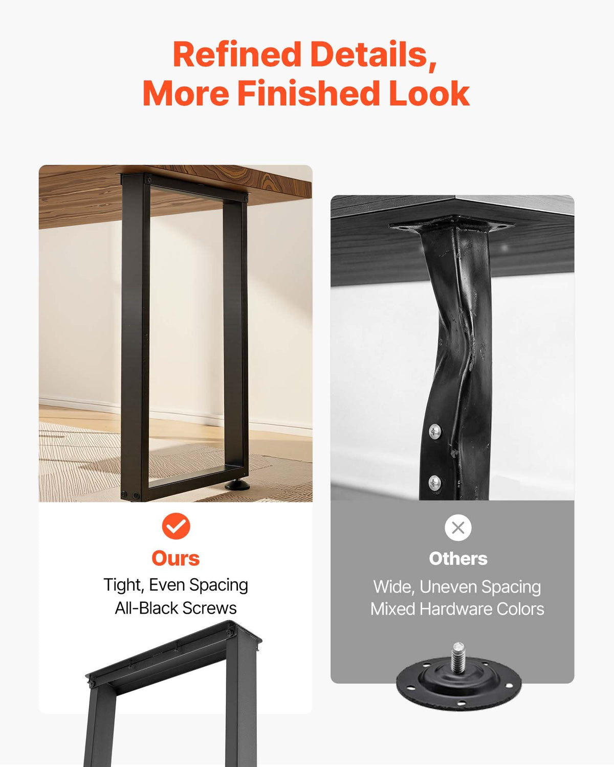 VEVOR Table Legs