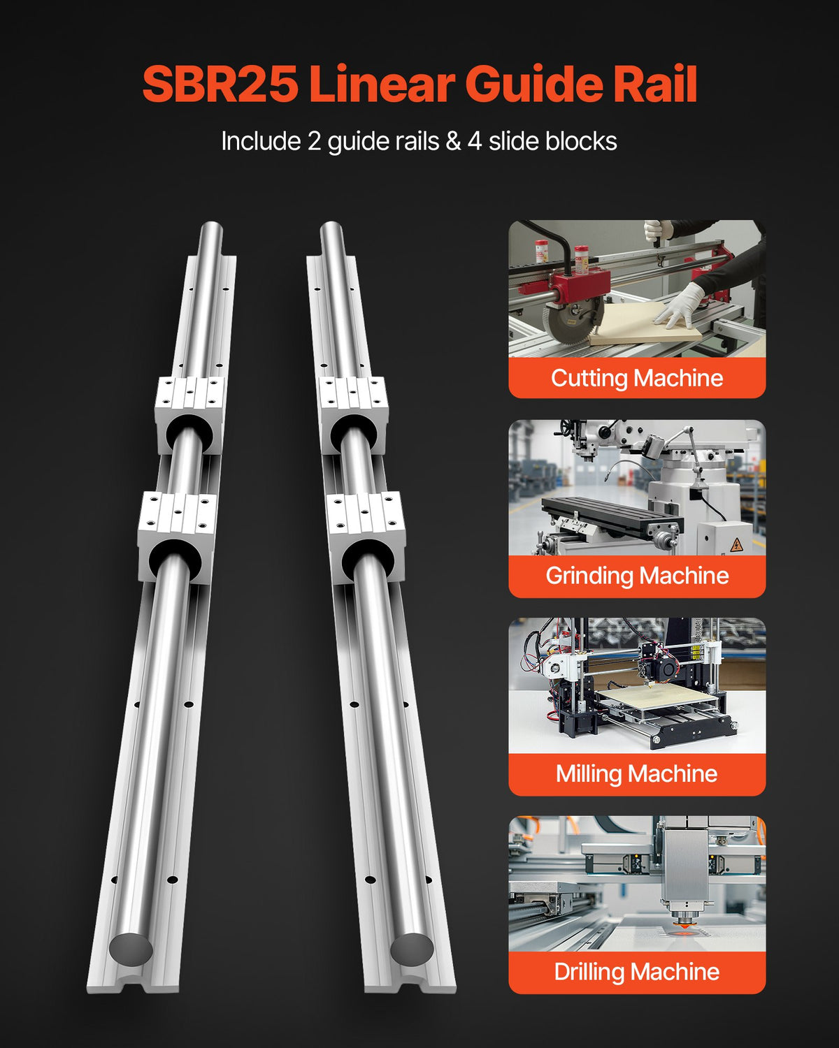 VEVOR Linear Rail Kit
