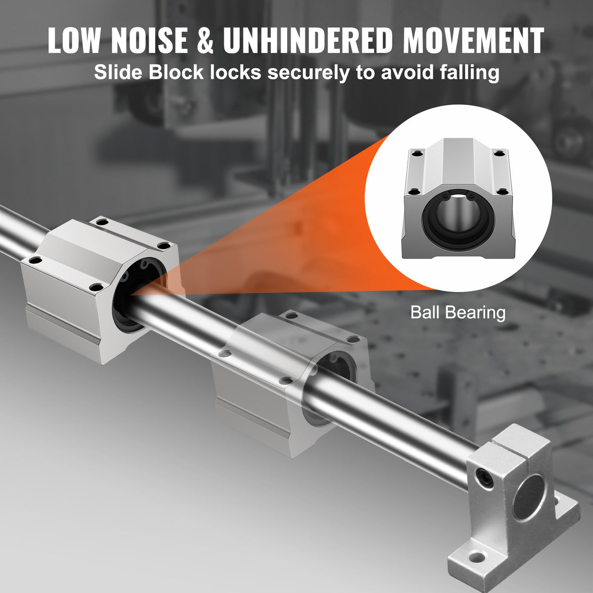 VEVOR Linear Guide Rail Set