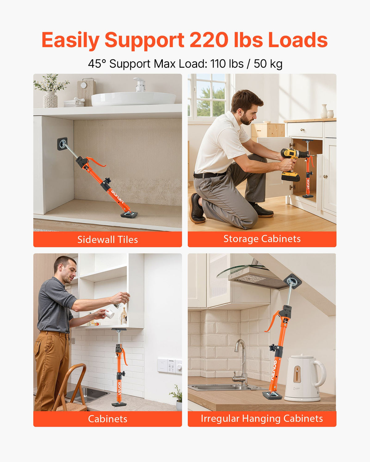 VEVOR Cabinet Jack Support Pole