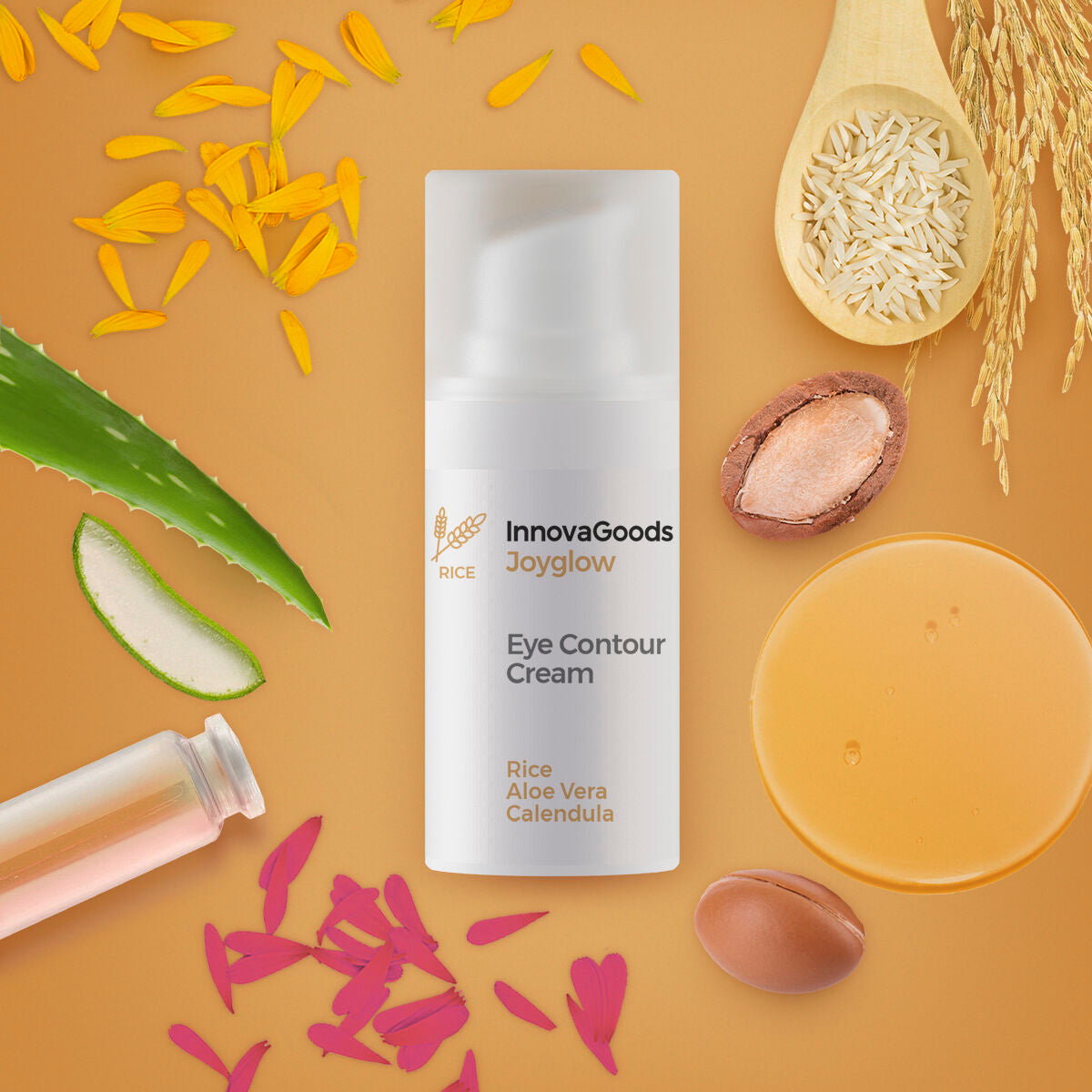 Περίγραμμα Ματιών Rice Joyglow InnovaGoods 15 ml